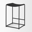 Mercana Taniel Black Metal Counter Stool