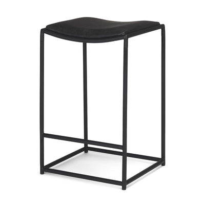Mercana Taniel Black Metal Counter Stool