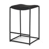 Mercana Taniel Black Metal Counter Stool