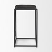 Mercana Taniel Black Metal Counter Stool