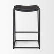 Mercana Taniel Black Metal Counter Stool