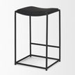 Mercana Taniel Black Metal Counter Stool
