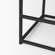 Mercana Taniel Black Metal Counter Stool