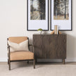 Mercana Heera Diamond Motif w/ Shelf Accent Cabinet
