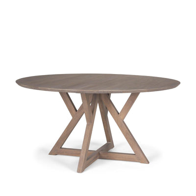 Mercana Jennings 60" Light Brown Wood Dining Table Clearance