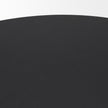 Mercana Tucson Natural Wood w/ Round Black Oak Top Coffee Table Clearance