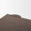 Mercana Tammar Rectangular Brown Wood w/ Tapered Legs Dining Table
