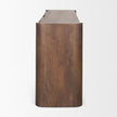 Mercana Tammar Brown Wood 4-Door Sideboard