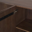 Mercana Tammar Brown Wood 4-Door Sideboard