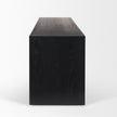 Mercana Tabor Natural Wood w/ Black Oak Waterwall Media Console Clearance
