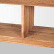 Mercana Tabor Natural Wood w/ Black Oak Waterwall Media Console Clearance