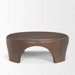 Mercana Shima Wood W/Arched Legs Coffee Table