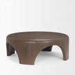 Mercana Shima Wood W/Arched Legs Coffee Table