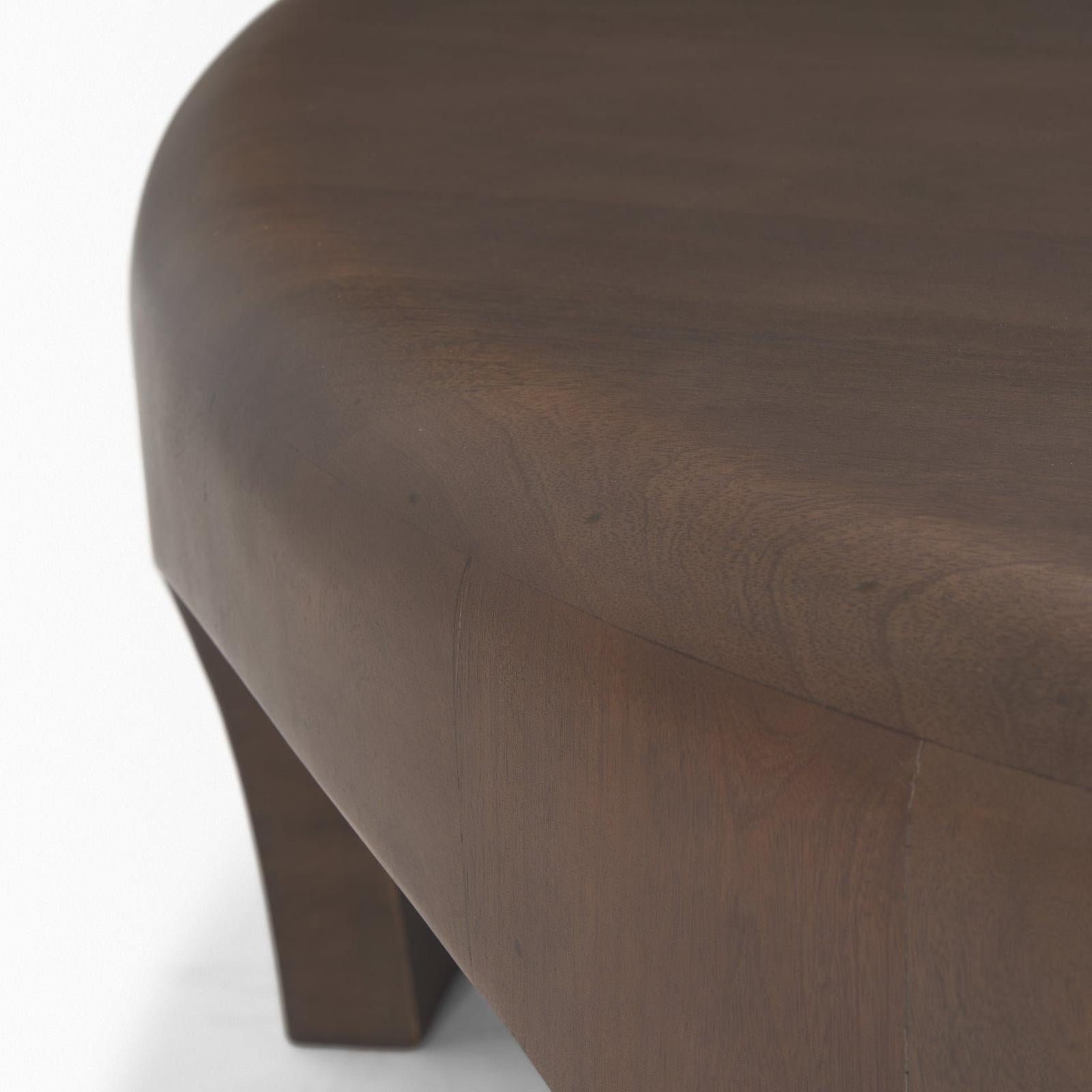 Mercana Shima Wood W/Arched Legs Coffee Table