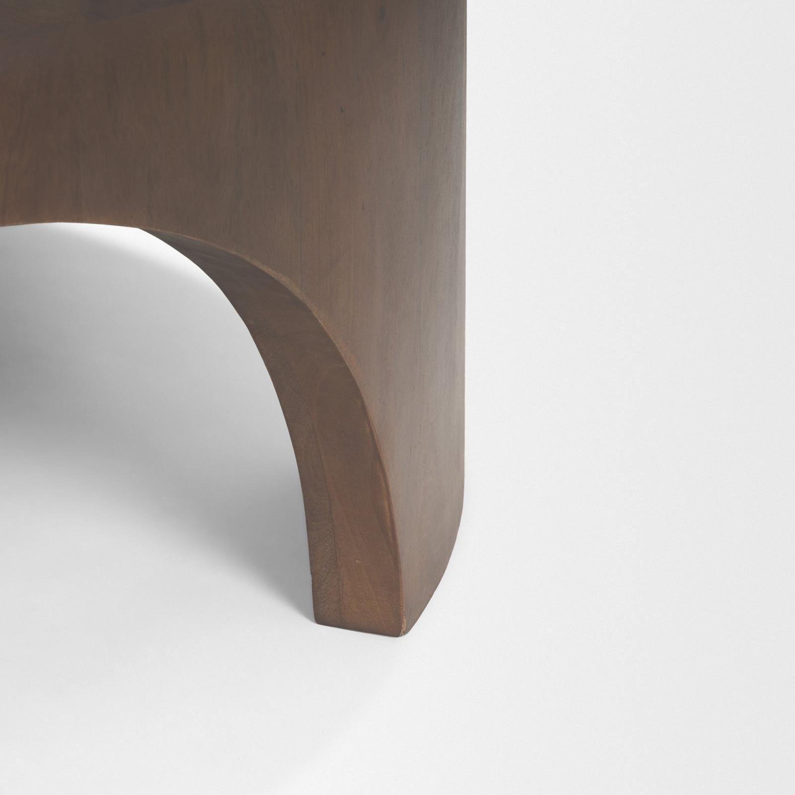 Mercana Shima Wood W/Arched Legs Coffee Table