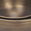 Mercana Tomiko Decorative Brass Finished Cast Aluminum Round Bowls