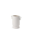 Mercana Dylan Textured Off White w/ Handles Ceramic Vase Clearance