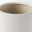 Mercana Dylan Textured Off White w/ Handles Ceramic Vase Clearance