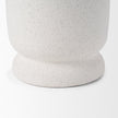 Mercana Dylan Textured Off White w/ Handles Ceramic Vase Clearance