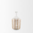 Mercana Troian Rattan Wrapped Glass Bottle Clearance