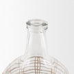 Mercana Troian Rattan Wrapped Glass Bottle Clearance