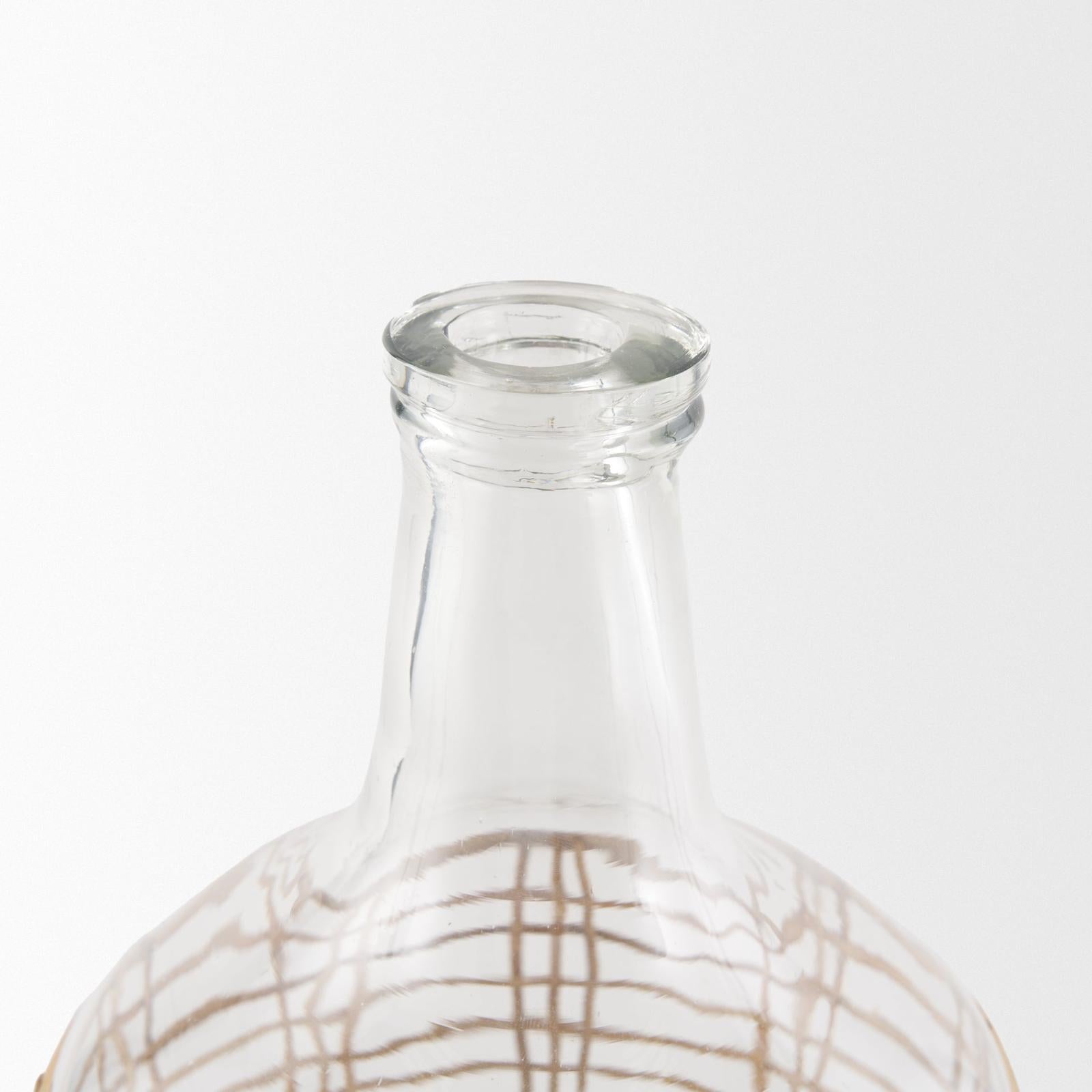 Mercana Troian Rattan Wrapped Glass Bottle Clearance