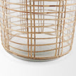 Mercana Troian Rattan Wrapped Glass Bottle Clearance