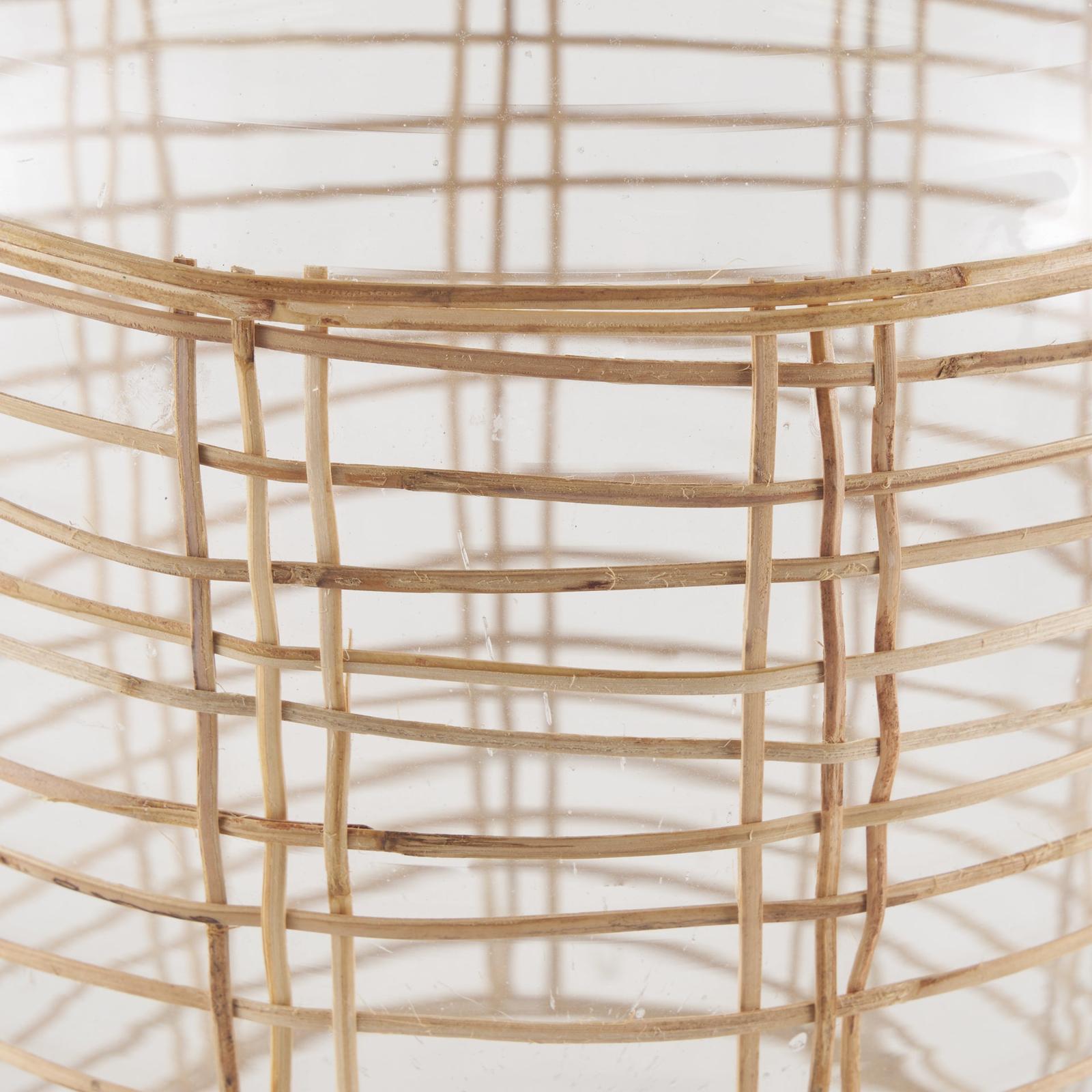Mercana Troian Rattan Wrapped Glass Bottle Clearance