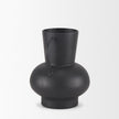 Mercana Tasya Matte Black Metal Vase
