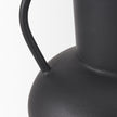 Mercana Tasya Matte Black Metal Vase