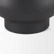 Mercana Tasya Matte Black Metal Vase