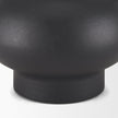Mercana Tasya Matte Black Metal Vase