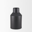 Mercana Tosca Matte Black Metal Vase
