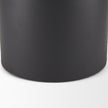 Mercana Tosca Matte Black Metal Vase