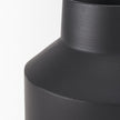 Mercana Tosca Matte Black Metal Vase