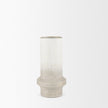 Mercana Tovah Textured White w/ Gold Metal Vase Clearance