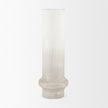 Mercana Tovah Textured White w/ Gold Metal Vase Clearance
