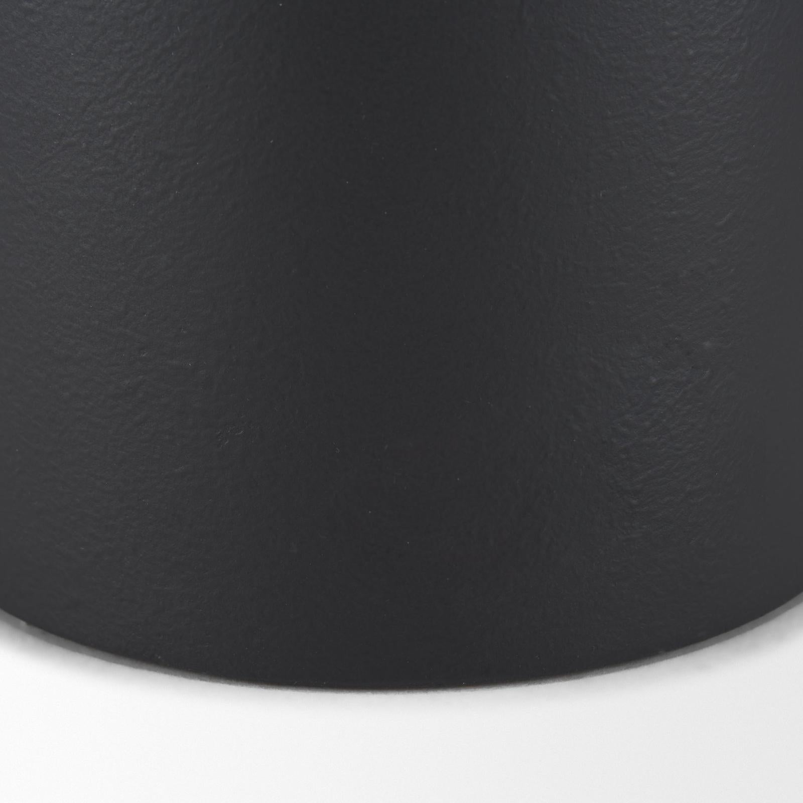 Mercana Townley White w/ Black Ombre Metal Vase Clearance