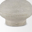 Mercana Torres Textured Off White w/ Gold Metal Vase