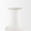 Mercana Toru White w/ Grey Ombre Metal Vase
