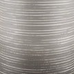 Mercana Toru White w/ Grey Ombre Metal Vase