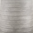 Mercana Toru White w/ Grey Ombre Metal Vase