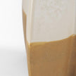 Mercana Vania Off White w/ Tan Textured Ceramic Vase