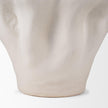 Mercana Vanna Sculptural Cream Glazed Ceramic Vase Clearance