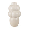 Mercana Ulvi Cream Glazed Bubble Ceramic Vase Clearance