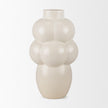 Mercana Ulvi Cream Glazed Bubble Ceramic Vase Clearance