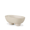 Mercana Tyren Cream Glazed Decorative Ceramic Bowl