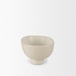 Mercana Tyren Cream Glazed Decorative Ceramic Bowl