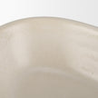 Mercana Tyren Cream Glazed Decorative Ceramic Bowl