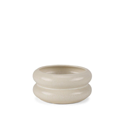 Mercana Twyla Cream Glazed Ring Pot